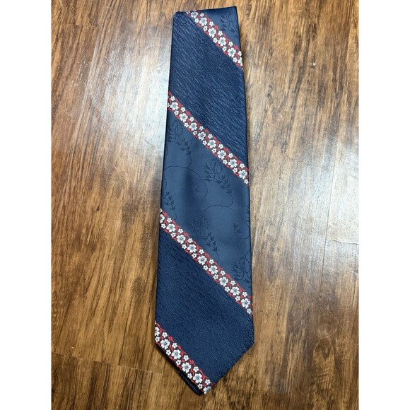 Beau Brummell Other - Beau Brummell Men’s Tie Del Sarto Floral Red White Blue